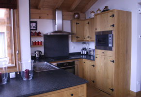 chalet kitchen